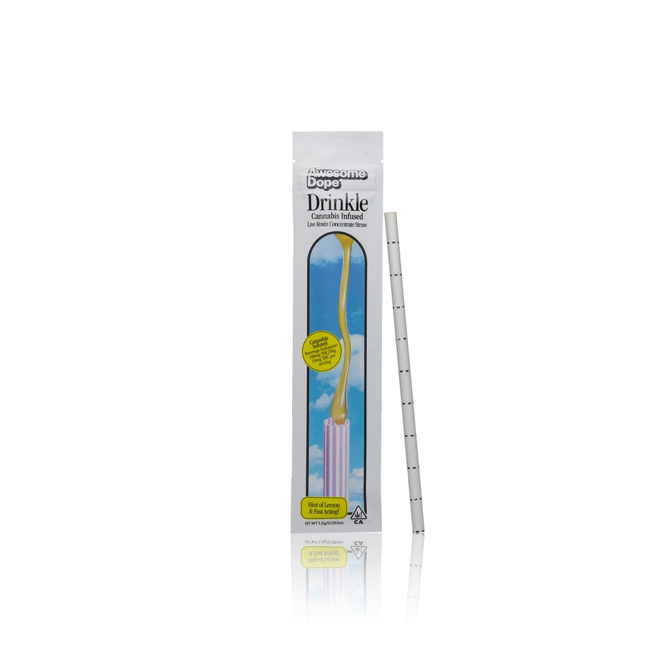 Live Rosin Concentrate Straw